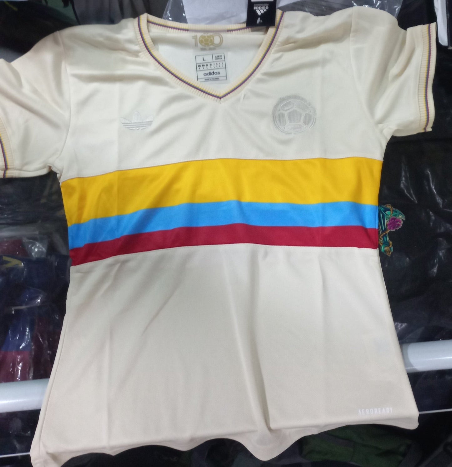Camiseta conmemorativa de la seleccion Colombia Personalizable – Réplica de Calidad