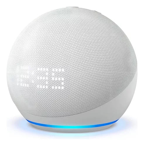 Asistente Virtual | Alexa Amazon Echo Dot 5ª Gen con Reloj y Pantalla | 110V/240V
