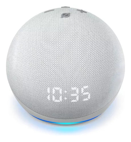 Asistente Virtual | Alexa Amazon Echo Dot 5ª Gen con Reloj y Pantalla | 110V/240V